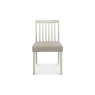 burnham low slat dining chairs leather