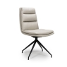 Milden Nobo Swivel Dining Chair Taupe