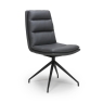 Milden Nobo Swivel Dining Chair Grey