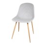 positano LIGHT GREY DINING CHAIR