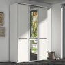 Denby Painted 3 Door Wardrobe White