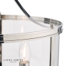 Laura Ashley Harrington 3 Light Pendant Polished Nickel