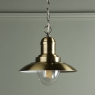 Laura Ashley Corbridge Pendant Antique Brass