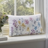 Laura Ashley Wild Meadow 30cm x 50cm Feather Filled Cushion Multi