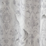 Laura Ashley Tregaron Eyelet Curtains Silver