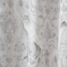 Laura Ashley Tregaron Eyelet Curtains Silver