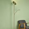 Shelby Mother & Child Floor Lamp Antique Brass