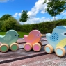 Orange Tree Toys Pull Along Birdies