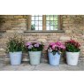 YEDP5W41 41CM WHITE HERITAGE POT