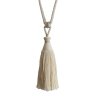 Laura Ashley Rhiannon Tassel Tieback Natural