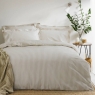 The Linen Yard Hebden Natural Duvet Set