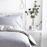 The Linen Yard Hebden Navy Duvet Set