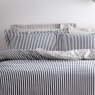 The Linen Yard Hebden Navy Duvet Set