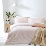 The Linen Yard Hebden Blush Duvet Set