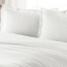 TLY WAFFLE DUVET SET KNG WHITE