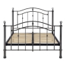 Cosmos Black Chrome Bed Frame