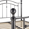 Cosmos Black Chrome Bed Frame