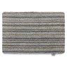 Originals Plain Door Mat Candy Ribbon Grey