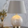 Laura Ashley Mathern Table Lamp Cream Shell & Champagne With Shade 