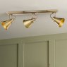 Laura Ashley Rufus 3lt Bar Spotlight Antique Brass