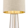 Laura Ashley Star Table Lamp Antuque Brass Glass With Shade 
