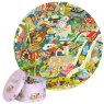 Boppi 150pc Round Jigsaw Puzzle - City Life