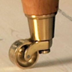 Brass Castor