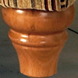 Turned Wood Foot