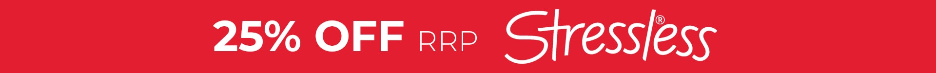 25% OFF RRP Stressless