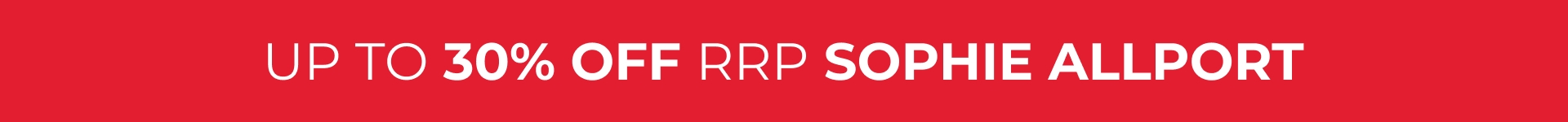up to 30% off sophie allport