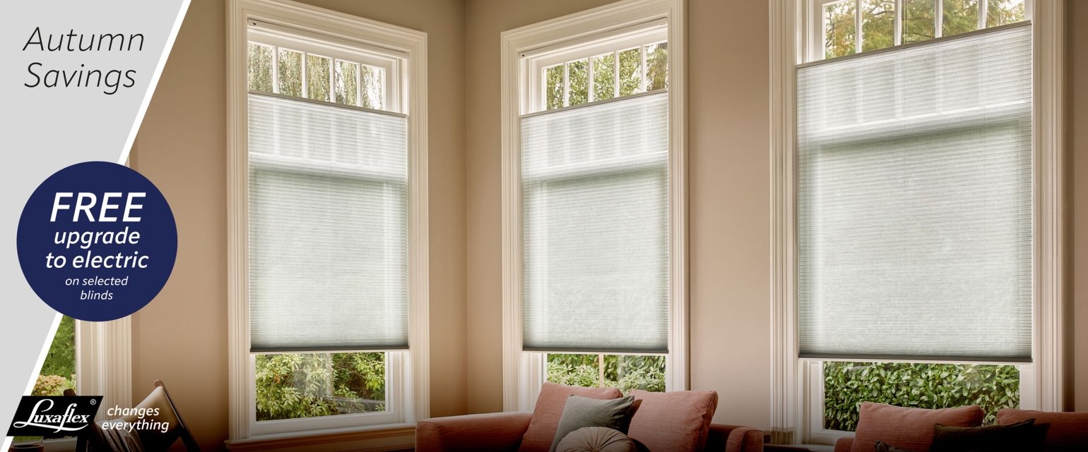 Luxaflex upgrade to electric