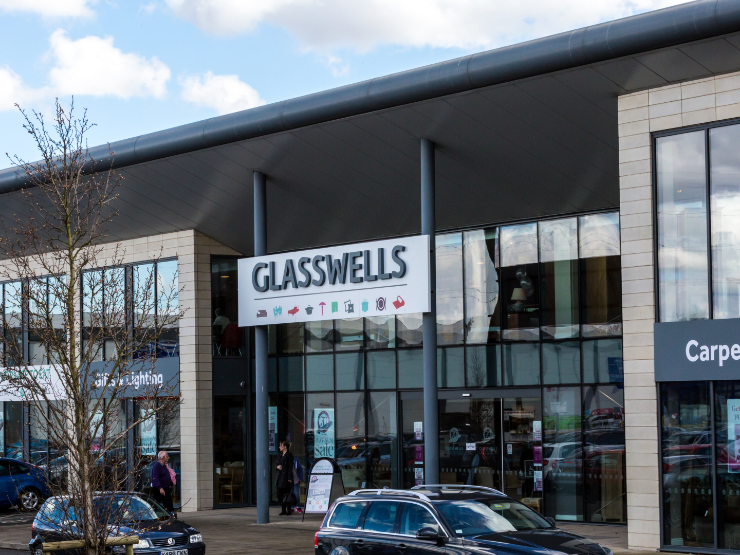 Glasswells in Ipswich